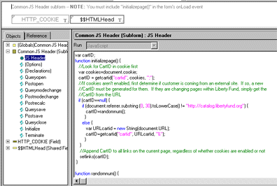 JS Header subform in Designer
