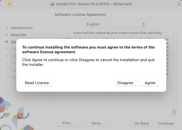 Installation You Must Comply Dialog