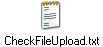 CheckFileUpload.txt