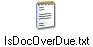 IsDocOverDue.txt